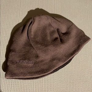 Patagonia grey beanie